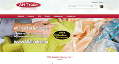 Desktop Screenshot of ahtyger.se